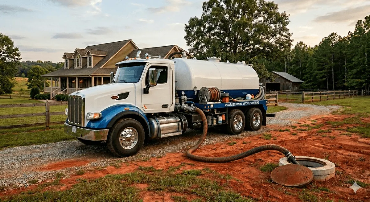 Professional Septic Tank Pumping Service in Vidalia GA
